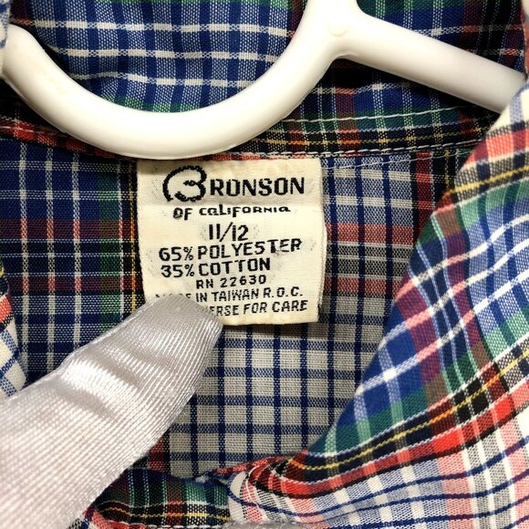 Plaid Button Down Shirt for Women - Picture 5 of 10